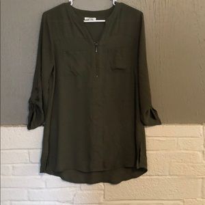 Olive tunic